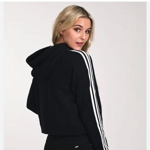 Adidas cropped hoodie